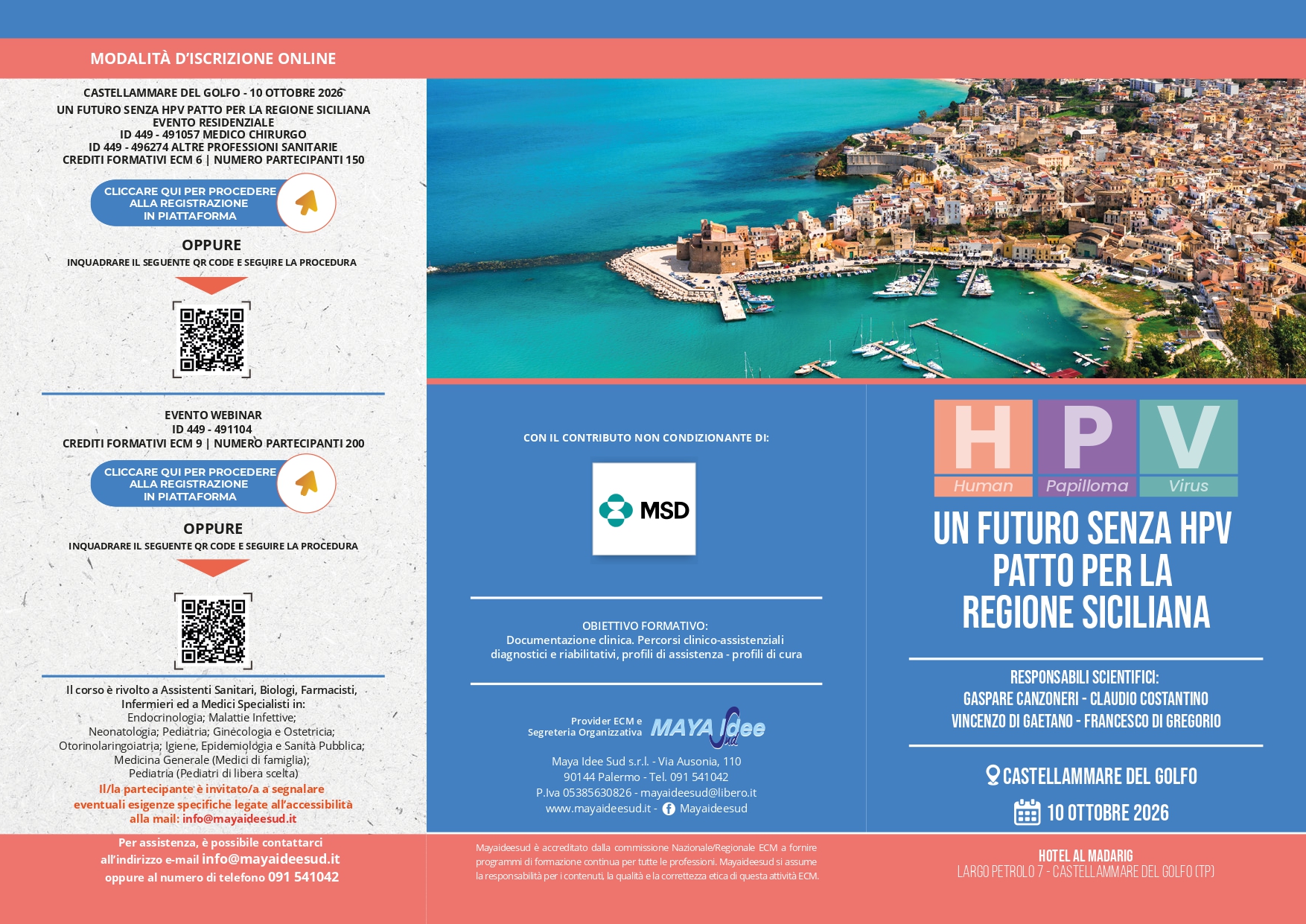 Clicca per accedere all'articolo Convegno: un futuro senza HPV - Patto per la Regione Siciliana 