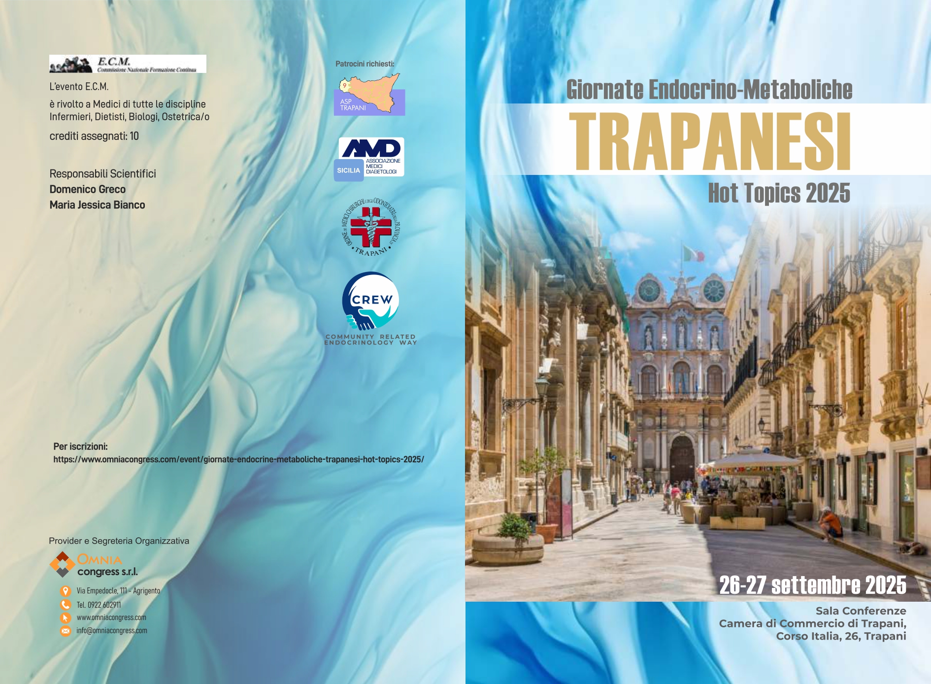 Clicca per accedere all'articolo GIORNATE ENDOCRINO - METABOLICHE TRAPANESI