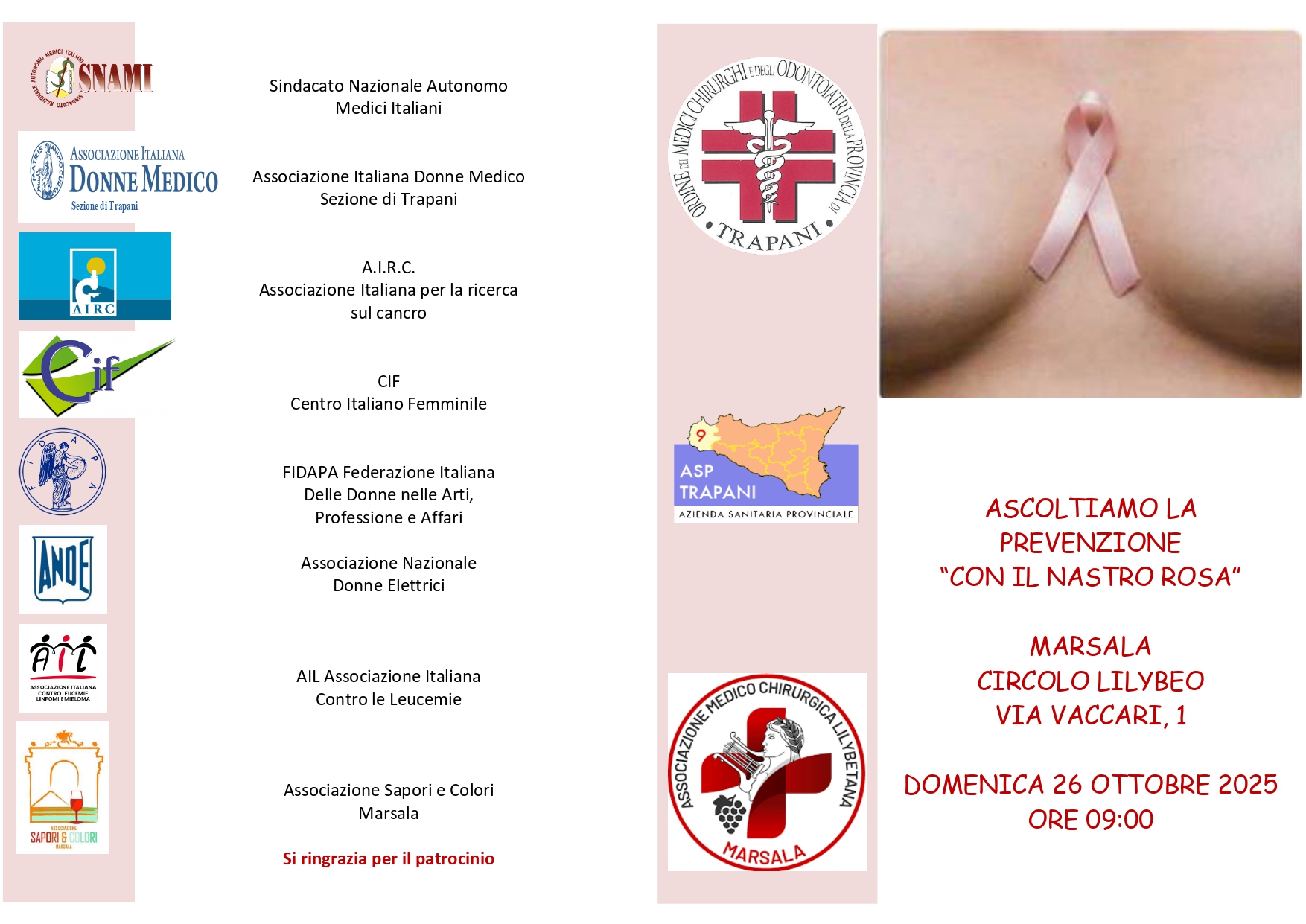 Clicca per accedere all'articolo ASCOLTIAMO LA PREVENZIONE “CON IL NASTRO ROSA”